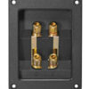 Aansluit terminal verguld 120x90mm |