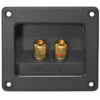 Aansluit terminal verguld 70x50mm |