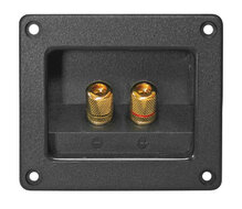 Aansluit terminal verguld 70x50mm |