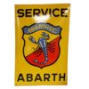 Abarth Service Emaille Bord - 60 x 40cm | Fiat