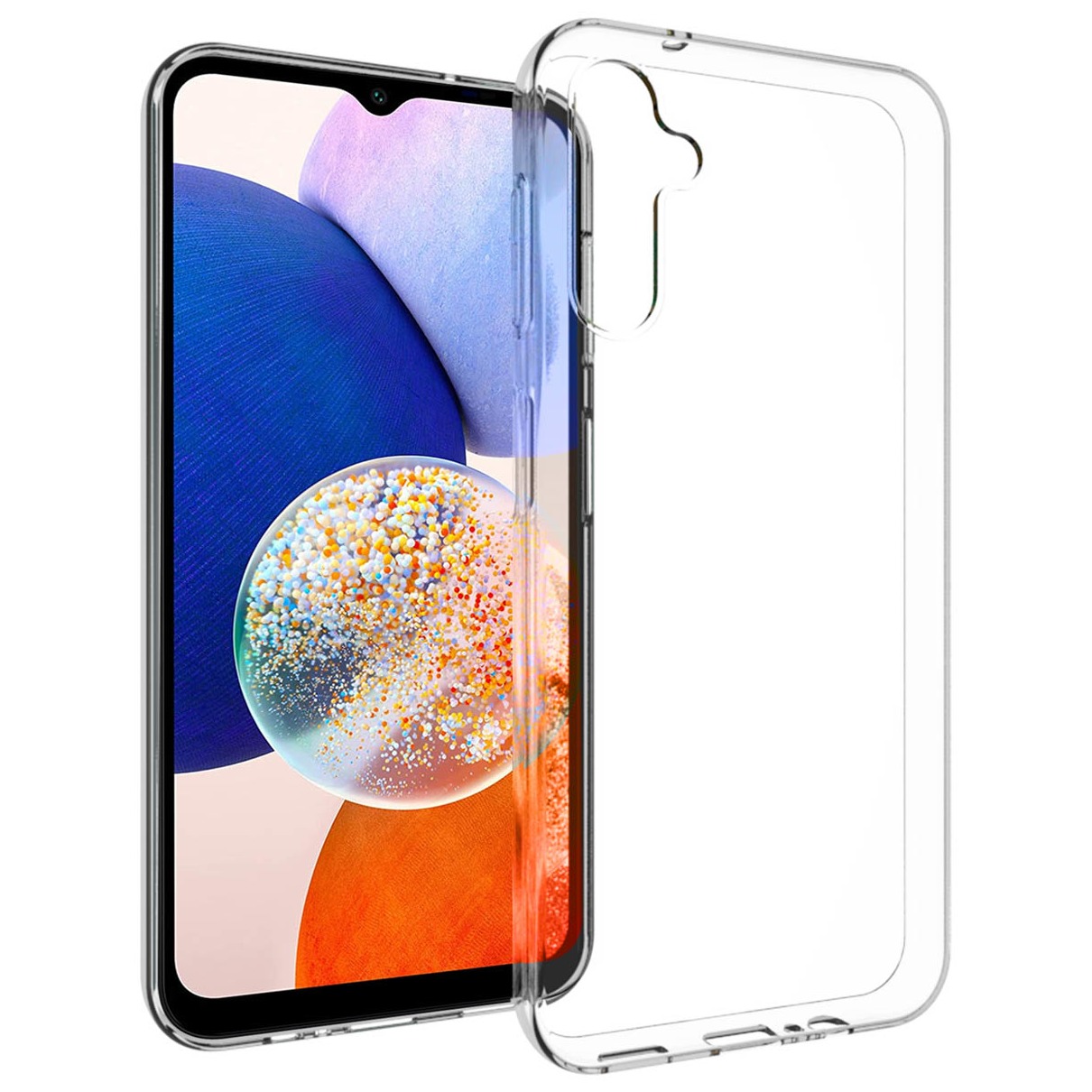 Accezz Clear Backcover Samsung Galaxy A14 (5G/4G) Telefoonhoesje Transparant | Accezz