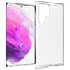 Accezz Clear Backcover Samsung Galaxy S22 Ultra Telefoonhoesje Transparant | Accezz