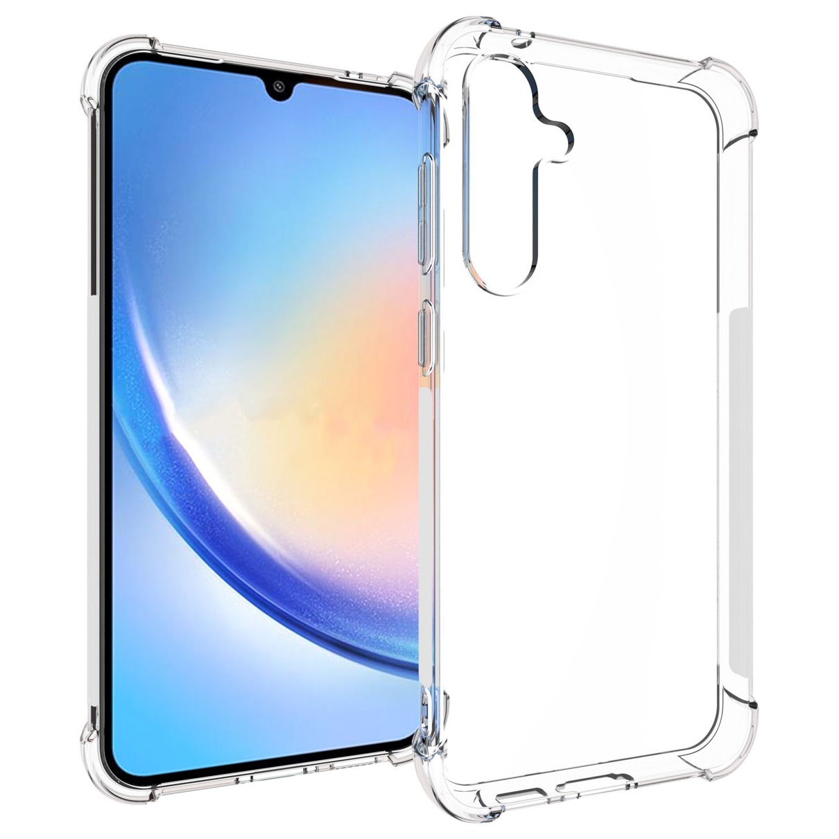Accezz Clear Backcover Samsung Galaxy S23 FE Telefoonhoesje Transparant | Accezz