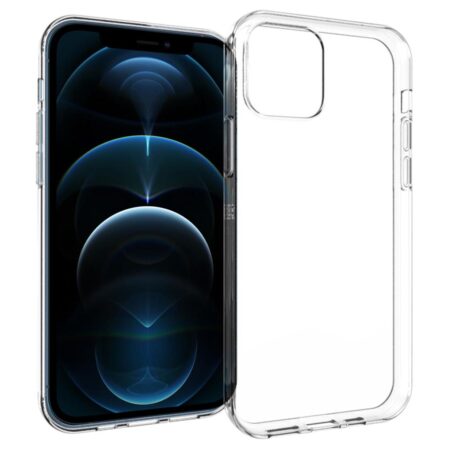 Accezz Clear Case voor Apple iPhone 12 (Pro) Telefoonhoesje Transparant | Accezz