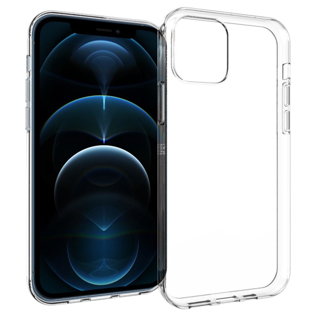 Accezz Clear Case voor Apple iPhone 12 (Pro) Telefoonhoesje Transparant | Accezz