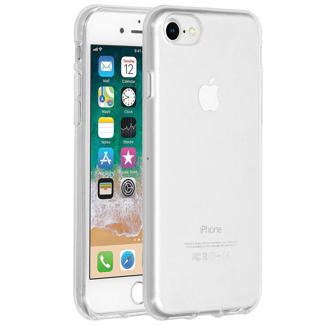 Accezz Clear Case voor Apple iPhone SE (2022 / 2020) / 8 / 7 / 6(s) Telefoonhoesje Transparant | Accezz