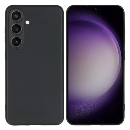 Accezz Color Backcover Samsung Galaxy S24 Telefoonhoesje Zwart | Accezz