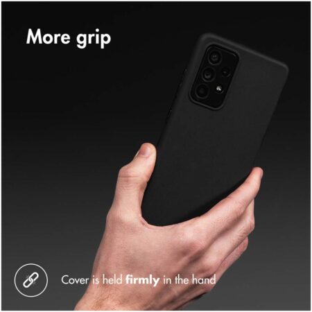 Accezz Color Backcover voor Samsung Galaxy A16 5G Telefoonhoesje Zwart | Accezz