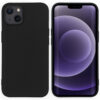 Accezz Color Case voor Apple iPhone 13 Telefoonhoesje Zwart | Accezz
