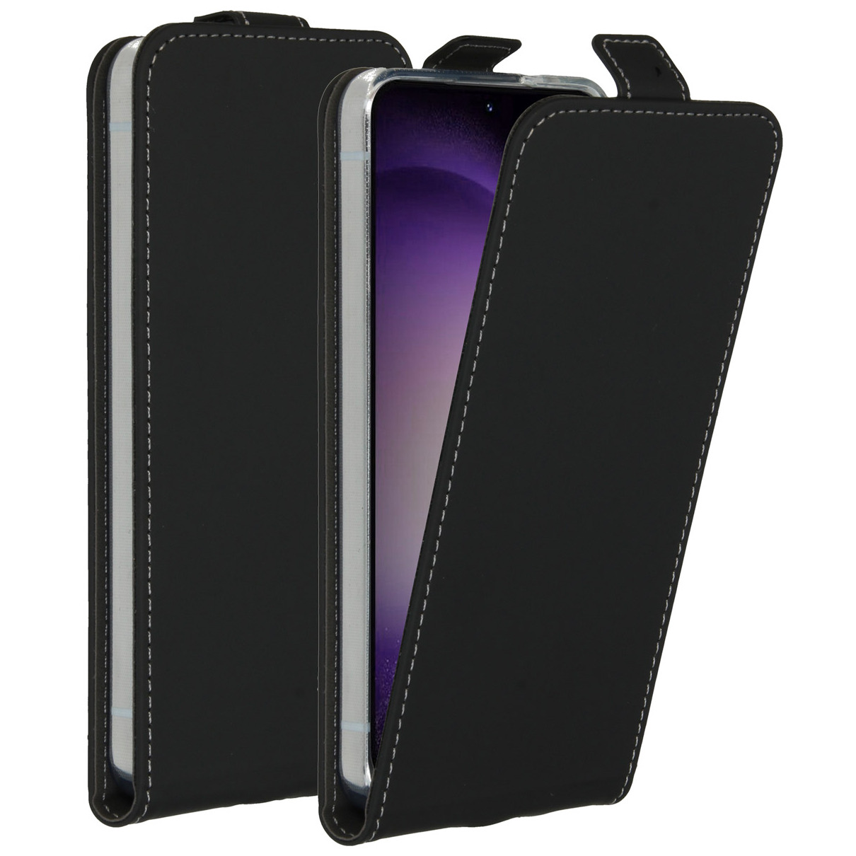 Accezz Flipcase Samsung Galaxy S24 Telefoonhoesje Zwart | Accezz