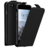 Accezz Flipcase voor Apple iPhone SE (2022 / 2020) / 8 / 7 Telefoonhoesje Zwart | Accezz