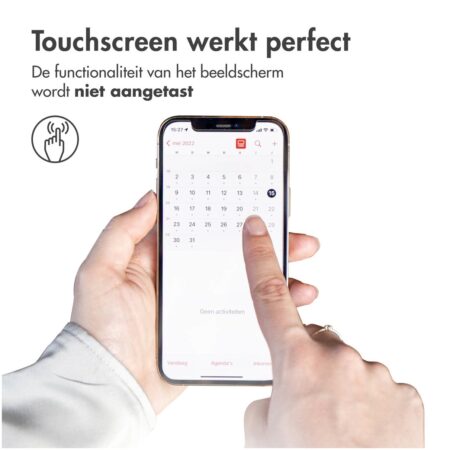 Accezz Gehard Glas Full Cover Screenprotector iPhone 15 Pro Smartphone screenprotector Transparant | Accezz