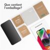 Accezz Gehard Glas Privacy Screenprotector Samsung Galaxy A54 (5G) / S23 FE Smartphone screenprotector Transparant | Accezz