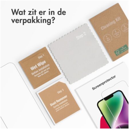 Accezz Gehard Glas Screenprotector Google Pixel Fold Smartphone screenprotector Transparant | Accezz