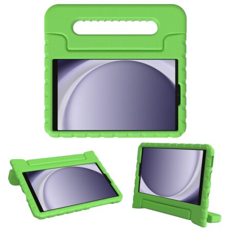 Accezz Kidsproof Backcover met handvat Samsung Galaxy Tab A9 Tablethoesje Groen | Accezz