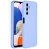 Accezz Liquid Silicone Backcover Samsung Galaxy A14 (5G) Telefoonhoesje Paars | Accezz
