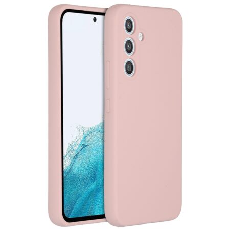 Accezz Liquid Silicone Backcover Samsung Galaxy A54 (5G) Telefoonhoesje Roze | Accezz