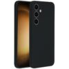 Accezz Liquid Silicone Backcover Samsung Galaxy S24 Plus Telefoonhoesje Zwart | Accezz