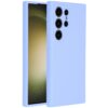 Accezz Liquid Silicone Backcover Samsung Galaxy S24 Ultra Telefoonhoesje Paars | Accezz
