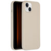 Accezz Liquid Silicone Backcover iPhone 15 Plus Telefoonhoesje Grijs | Accezz