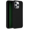 Accezz Liquid Silicone Backcover iPhone 15 Pro Max Telefoonhoesje Zwart | Accezz