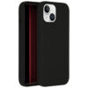 Accezz Liquid Silicone Backcover iPhone 15 Telefoonhoesje Zwart | Accezz