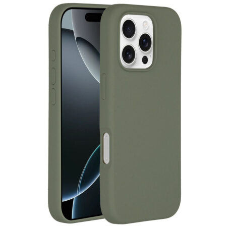 Accezz Liquid Silicone Backcover met MagSafe iPhone 16 Pro Max Telefoonhoesje | Accezz