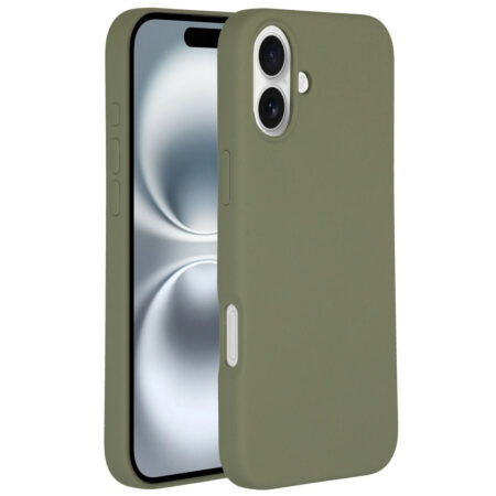 Accezz Liquid Silicone Backcover met MagSafe iPhone 16 Telefoonhoesje | Accezz