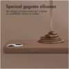 Accezz Liquid Silicone Backcover met MagSafe voor Apple iPhone 15 Pro Telefoonhoesje Bruin | Accezz