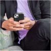 Accezz Liquid Silicone Backcover met MagSafe voor Samsung Galaxy S25 Plus Telefoonhoesje Zwart | Accezz