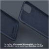 Accezz Liquid Silicone Backcover voor Samsung Galaxy S25 Plus Telefoonhoesje Blauw | Accezz