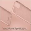 Accezz Liquid Silicone Backcover voor Samsung Galaxy S25 Plus Telefoonhoesje Roze | Accezz
