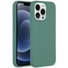 Accezz Liquid Silicone met MagSafe voor Apple iPhone 13 Pro Telefoonhoesje Groen | Accezz