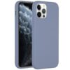 Accezz Liquid Silicone voor Apple iPhone 12 (Pro) Telefoonhoesje Paars | Accezz