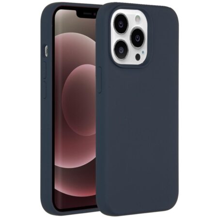 Accezz Liquid Silicone voor Apple iPhone 13 Pro Max Telefoonhoesje Blauw | Accezz