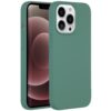 Accezz Liquid Silicone voor Apple iPhone 13 Pro Max Telefoonhoesje Groen | Accezz