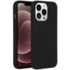 Accezz Liquid Silicone voor Apple iPhone 13 Pro Max Telefoonhoesje Zwart | Accezz