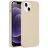 Accezz Liquid Silicone voor Apple iPhone 13 Telefoonhoesje Beige | Accezz