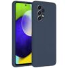 Accezz Liquid Silicone voor Samsung Galaxy A53 Telefoonhoesje Blauw | Accezz