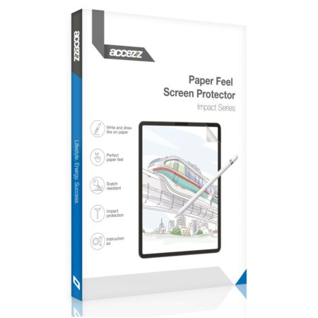Accezz Paper Feel Screenprotector iPad Air 11 inch (2024) M2 Smartphone screenprotector Transparant | Accezz