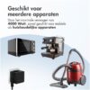 Accezz PowerCube 6-in-1 1x USB-C+2x USB-A+3x stopcontact 4000W Oplader Zwart | Accezz