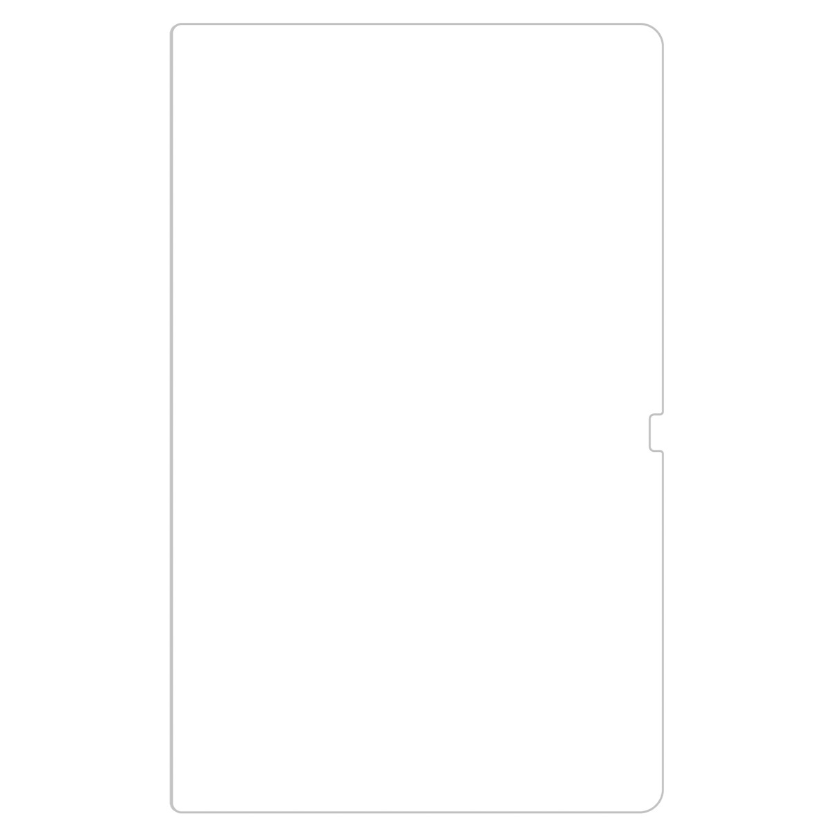 Accezz Premium glass screenprotector Lenovo Tab Plus Smartphone screenprotector Transparant | Accezz