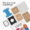 Accezz Screenprotector met applicator Apple Watch Series 10 - 46 mm Smartphone screenprotector Transparant | Accezz