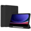 Accezz Smart Silicone Bookcase Samsung Galaxy Tab A9 Plus Tablethoesje Zwart | Accezz