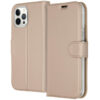 Accezz Wallet Case voor Apple iPhone 12 Pro Max Telefoonhoesje Goud | Accezz