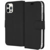 Accezz Wallet Case voor Apple iPhone 12 (Pro) Telefoonhoesje Zwart | Accezz
