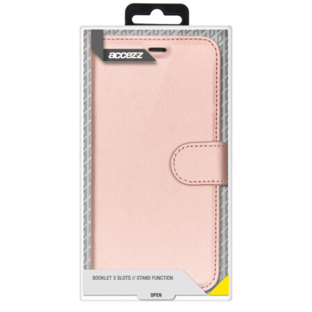 Accezz Wallet Case voor Apple iPhone 14 Pro Max Telefoonhoesje Roze | Accezz