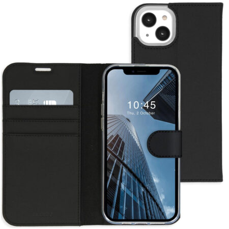 Accezz Wallet Case voor Apple iPhone 14 Telefoonhoesje Zwart | Accezz