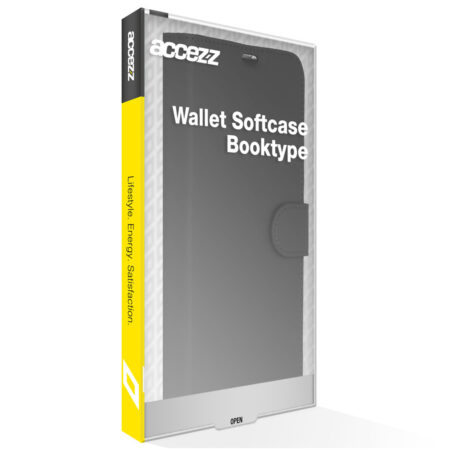 Accezz Wallet Softcase voor Samsung Galaxy A17 Telefoonhoesje Zwart | Accezz