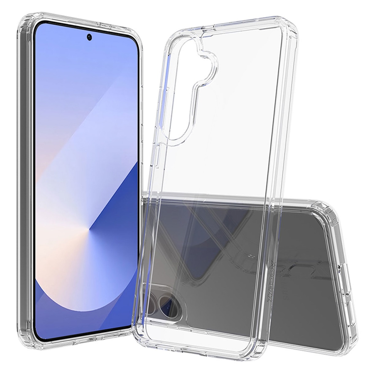 Accezz Xtreme Impact Backcover voor Samsung Galaxy S25 Plus Telefoonhoesje Transparant | Accezz